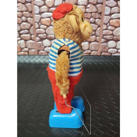 Vintage Jumping Monkey Made In Japan #B13 - Picture 6 of 8